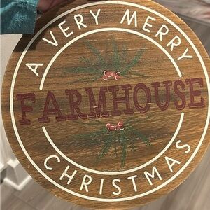 Farmhouse Christmas Wooden‎ Sign